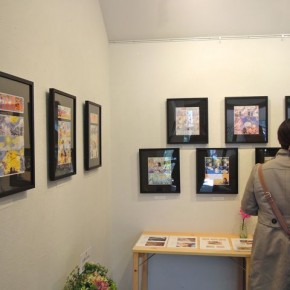 「オチビサン」とまめつぶ屋 展＜初日＞